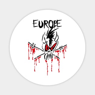 europe headbang Magnet